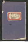 Seite 1, Tagebuch "Teufelslucken 1929 | Umlauf 1927/28 | Eggenburg 1928 | Zwergloch | Röschitz" (NHMW-PRAE-BBB-42)
